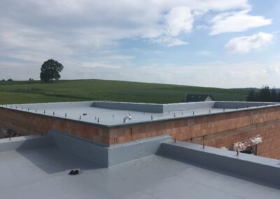 Vodotěsné izolace ploché střechy
