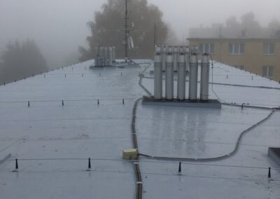 Vodotěsná izolace ploché střechy Tábor