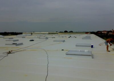 Vodotěsné izolace střechy