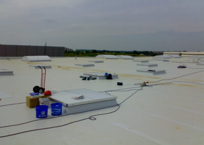 Vodotěsná izolace ploché střechy